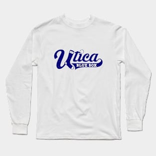 Vintage Utica Blue Sox Baseball 1944 Long Sleeve T-Shirt